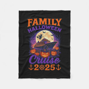 Familien-Halloween-Kreuzfahrt 2025 passende Famili Fleecedecke