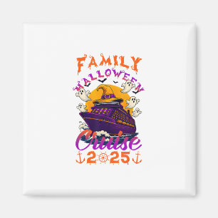 Familien-Halloween-Kreuzfahrt 2025 passende Famili Magnet
