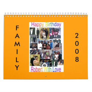 Familien-Kalender 2008 Brown Kalender