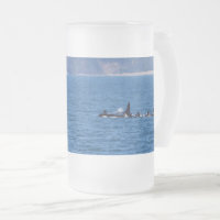 Familien kleben Mattierte Glass-Bier-Tasse zusamme