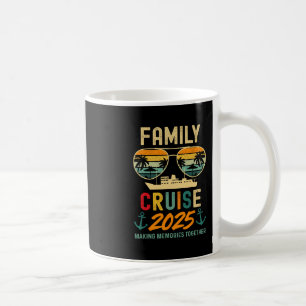 Familien-Kreuzfahrt-Shirts 2025 Sommerurlaub passe Kaffeetasse