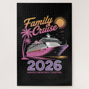 Familien-Kreuzfahrt-Truppe 2026 Urlaub passende Re Puzzle