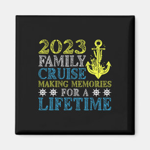 Familien-Kreuzfahrt-Urlaub Lustige Party Reise Sch Magnet