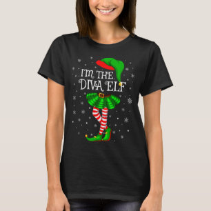 Familien-Matching Frauen Mädchen Ich bin die Diva- T-Shirt
