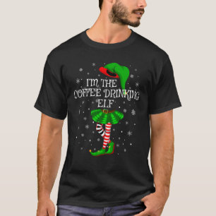 Familien Matching Frauen Mädchen Kaffee Drinken El T-Shirt