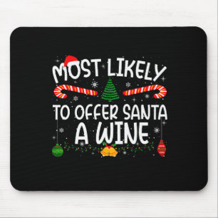 Familien-Matching Weihnachten Am Wahrscheinlichste Mousepad