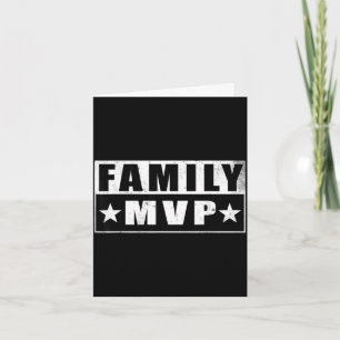 Familien-MVP Muttertag Karte