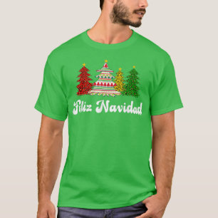 Familien-Passende Feliz Navidad Spanisch Meican Ch T-Shirt