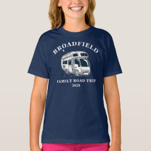 Familien-RV-Straßen-Trip-Matching T-Shirt