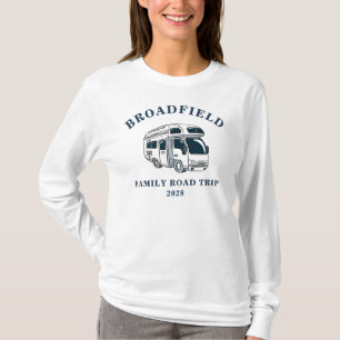 Familien-RV-Straßen-Trip-Wiedervereinigung passend T-Shirt