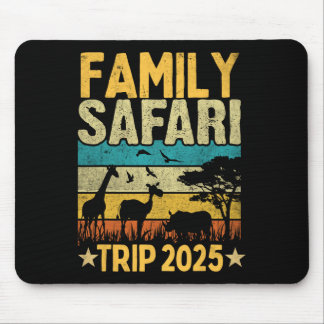 Familien-Safari-Ausflug 2025 Familien-Matching-Squ Mousepad