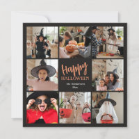 Familien Schrift Happy Halloween 10 Foto