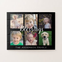 Familien-Segen | 6 Foto-Collage
