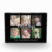 Familien-Segen | 6 Foto-Collagen-Foto-Block