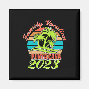 Familien-Sommerurlaub Punta Cana Dominikanische Re Magnet