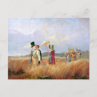 Familien-SonntagStroll - Spitzweg Postkarte