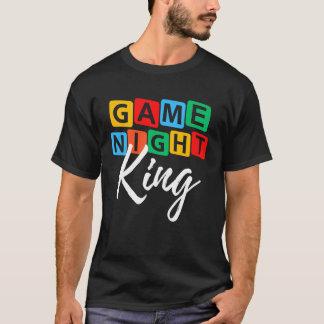 Familien-Spielnacht-König So veranstalte ich einen T-Shirt