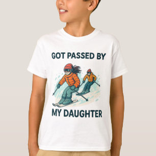 Familien Sport Humor Ich wurde von meiner Tochter T-Shirt