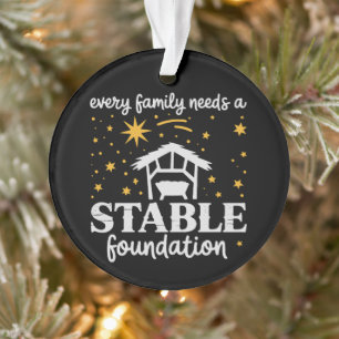Familien Stabile Stiftung Christlicher Jesus Weihn Ornament