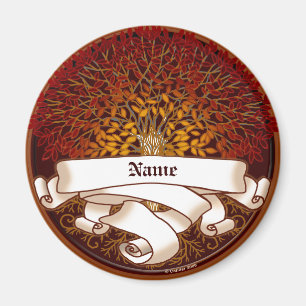Familien-Stammbaum Nachname Magnet