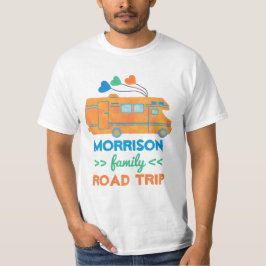 Familien-Straßen-Reise-Ferien-Camper RV | T-Shirt