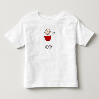 Familien-Strichmännchen-Baby-Shirt Kleinkind T-shirt