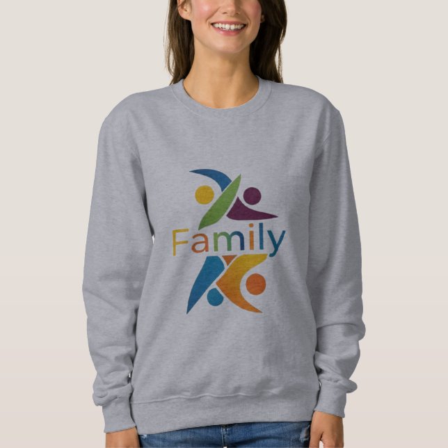 Familien-Sweatshirt Sweatshirt (Vorderseite)