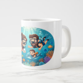 Familien-Tauchabenteuer Jumbo-Tasse