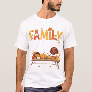 Familien Thanksgiving 2025 Dankbar Für Meinen Stam T-Shirt