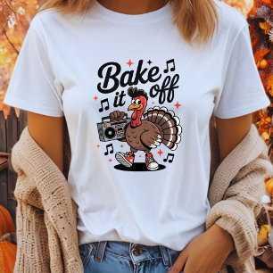 Familien Thanksgiving Friendsgiving Backen Sie Es T-Shirt