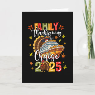 Familien Thanksgiving Kreuzfahrt 2025 Urlaubsreise Karte