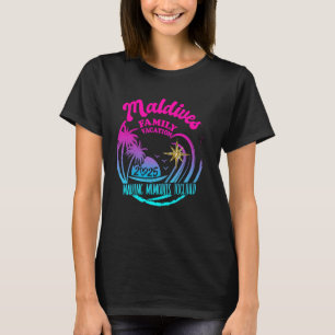 Familien-Vacay-Squad-Gruppe Familienurlaubsmalediv T-Shirt