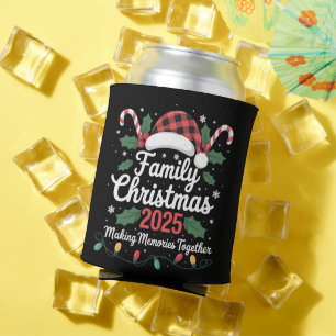 Familien-Weihnachten 2025 Crew-Gruppe passende Fam Dosenkühler