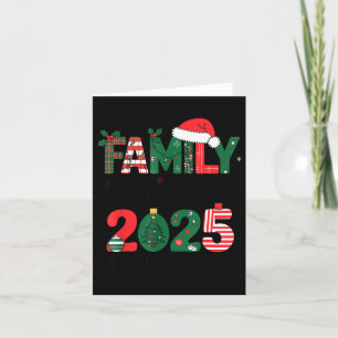 Familien-Weihnachten 2025 passendes Outfit Xmas Sq Karte