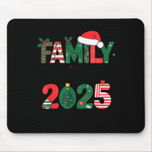 Familien-Weihnachten 2025 passendes Outfit Xmas Sq Mousepad