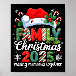 Familien-Weihnachten 2025 passendes Outfit Xmas Sq Poster