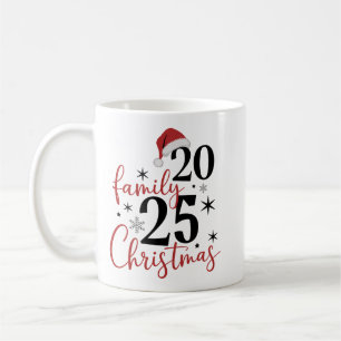 Familien-Weihnachten 2025 Squad-Wiedersehen passen Kaffeetasse