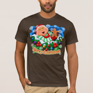 Familien-Weihnachten: FRAU KLAUS T-Shirt
