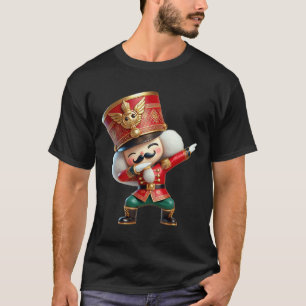 Familien-Weihnachts-Dabbing-Nussknacker Xmas Mädch T-Shirt