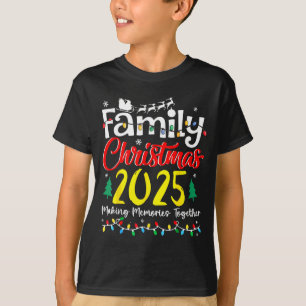 Familien-Weihnachts-Outfit 2025 passend Xmas Squad T-Shirt