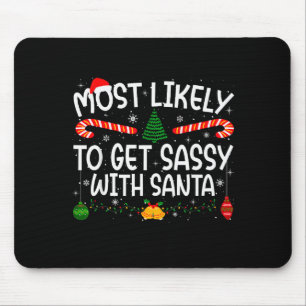 Familien-Weihnachts-Quiz: Wer pennert am Weihnacht Mousepad
