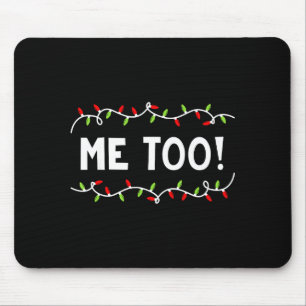 Familien-Weihnachts-Shirt Ich mache nicht zusammen Mousepad