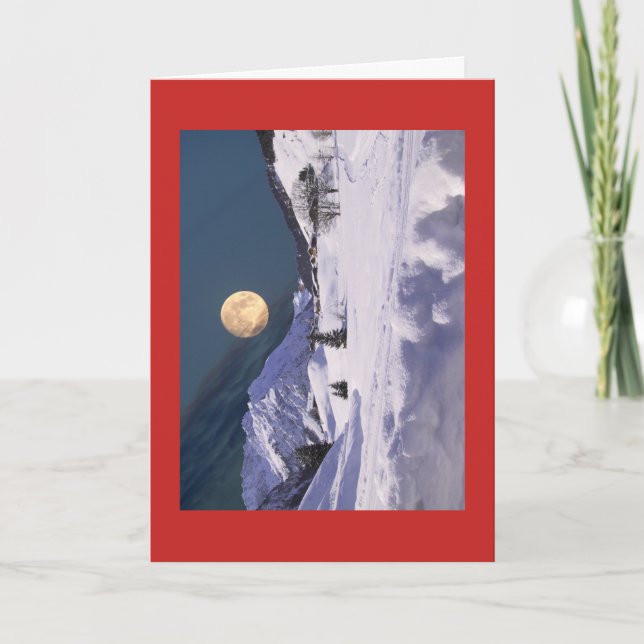 Familien-Weihnachtskarte Feiertagskarte (Vorderseite)