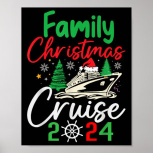 Familien-Weihnachtskreuzfahrt 2024 Frohe Weihnacht Poster