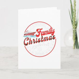 Familien-Weihnachtskreuzfahrt 2025 passende Famili Karte