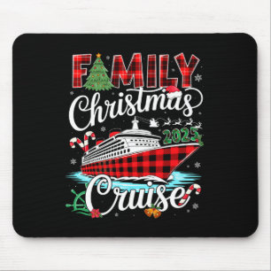 Familien-Weihnachtskreuzfahrt 2025 passende Famili Mousepad