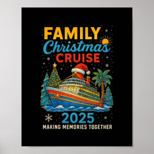Familien-Weihnachtskreuzfahrt 2025 passende Famili Poster