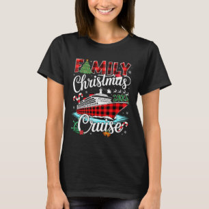 Familien-Weihnachtskreuzfahrt 2025 passende Famili T-Shirt
