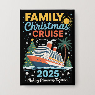 Familien-Weihnachtskreuzfahrt 2025 passendes Weihn Button