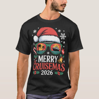 Familien-Weihnachtskreuzfahrt 2026 Frohe Kreuzfahr T-Shirt